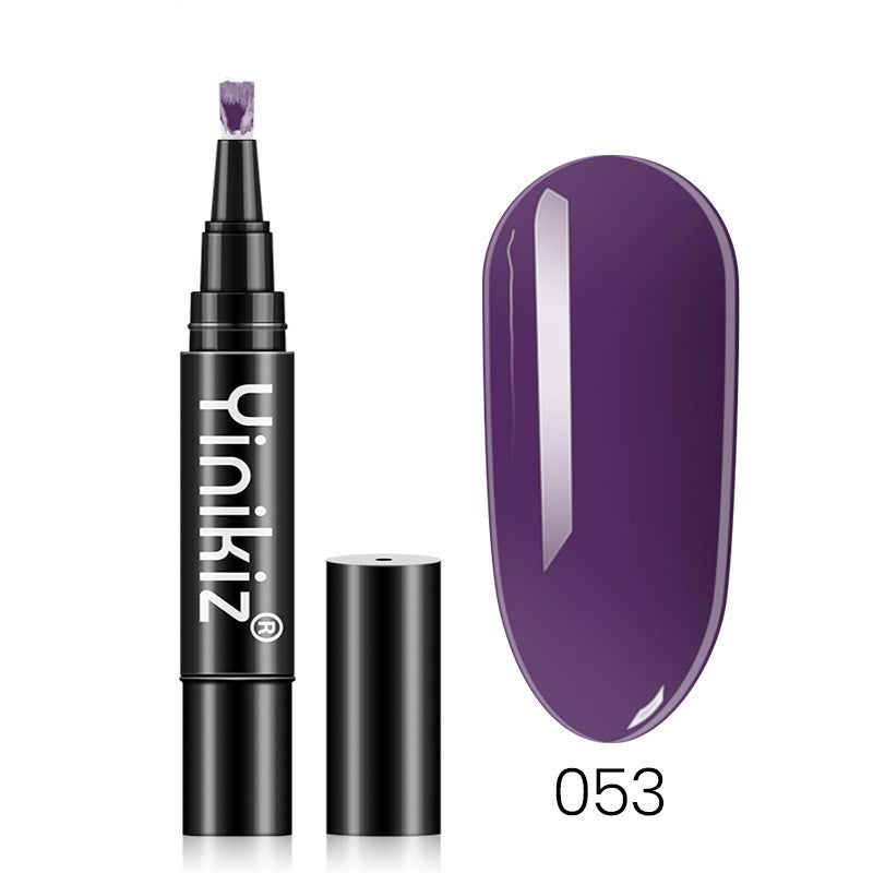 Yinikiz One Step Glue Solid Color Nail Polish Glue