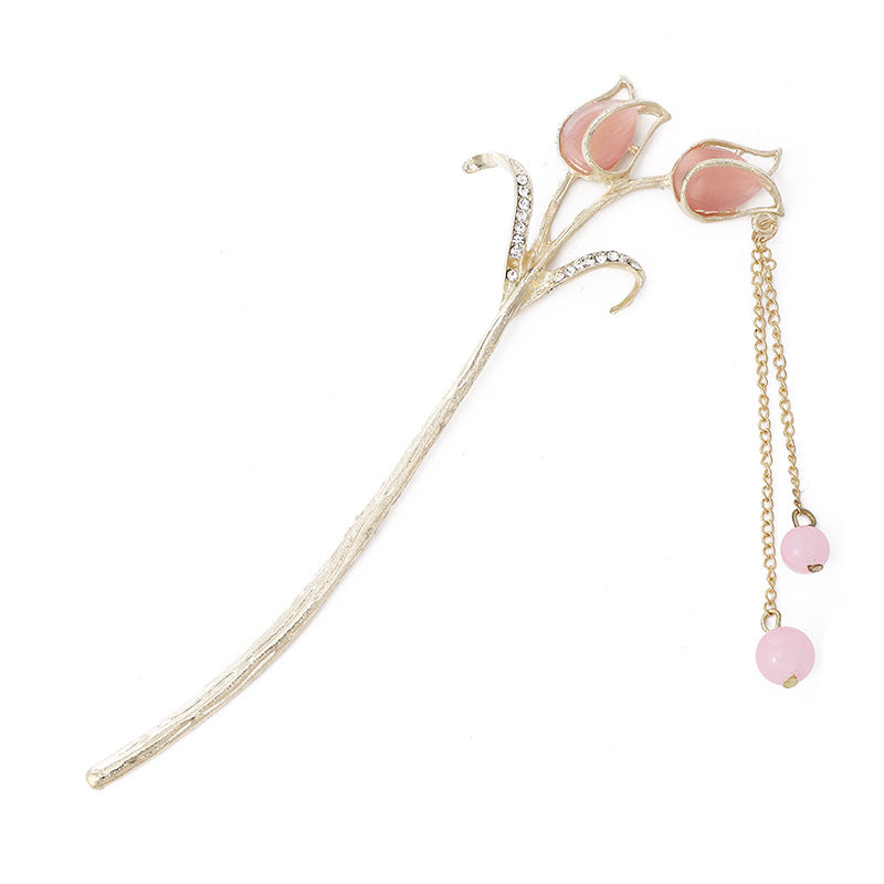 Tulip Hairpin Ancient Style New Chinese Style