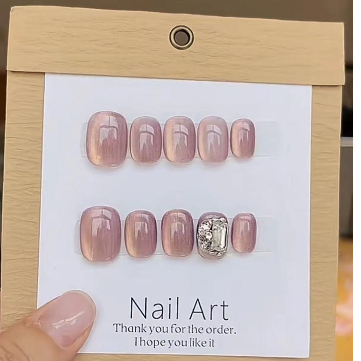 Nail Art Wear Armor Handmade Finished Nail Beauty