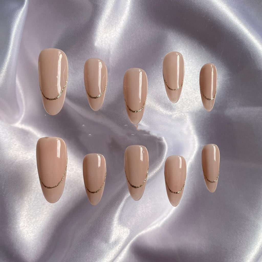 Advanced Almond French Finished Manicure