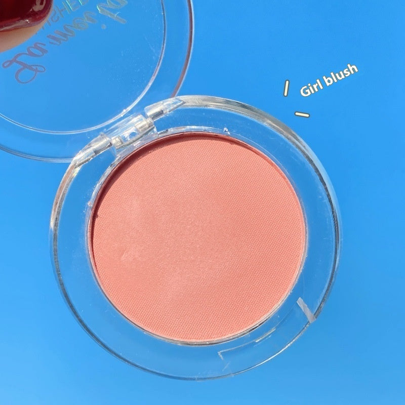 La Mei La Women's Fashion Highlight Blush Makeup Palette Face Repair Pearlescent