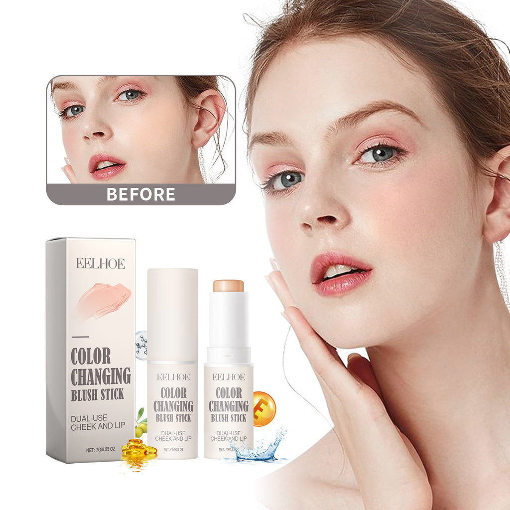 Warm Blush Stick Natural Transparent Uniform Skin Color Lip And Cheek Dual-use
