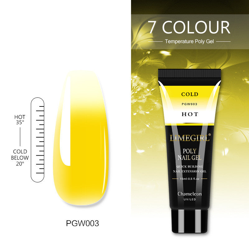 LimeGirl Vegetable Nail Polish Free Paper Support Painless Extension Nail