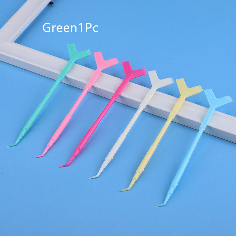 Three-in-one Y-shaped Comb For Grafting False Eyelashes