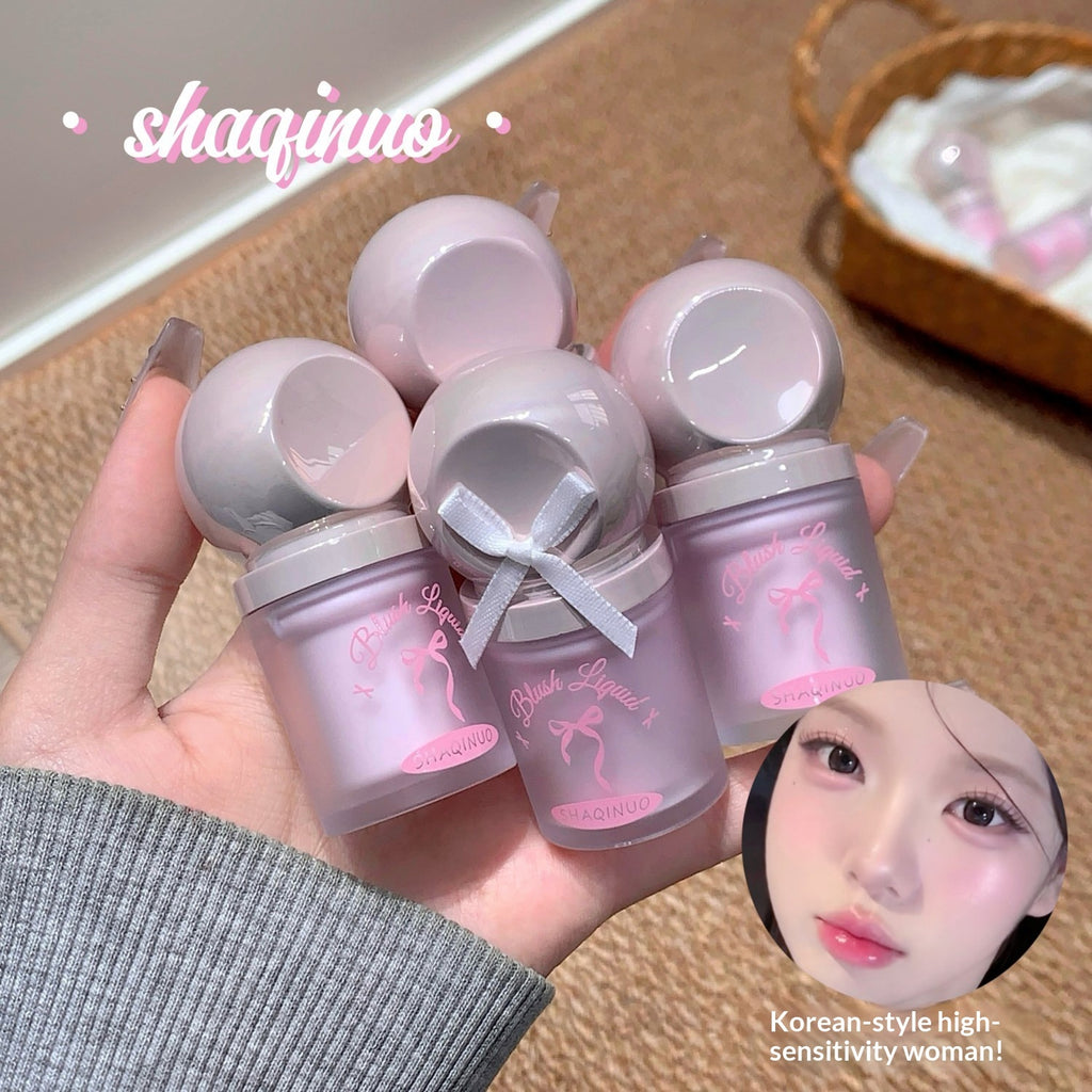 Shaqinuo Misty Lightweight Korean-Style Radiant Liquid Blush