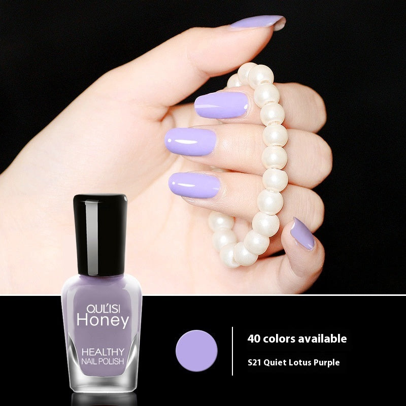 Qulisi Water-based Peelable Tearable Nail Polish 8ml
