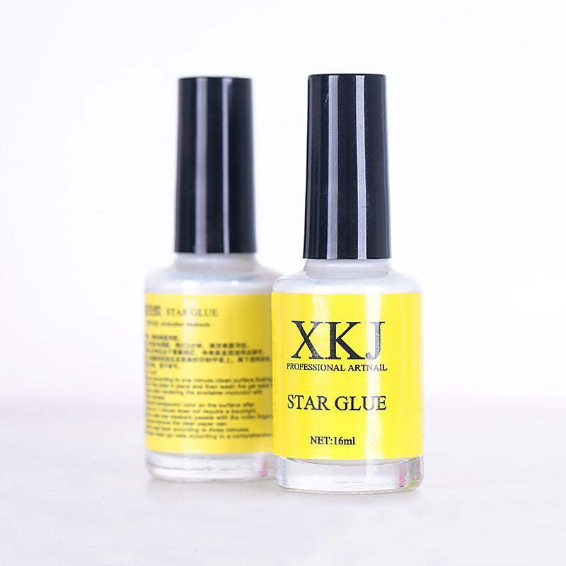 XKJ Nail Art Starry Sky Glue Phototherapy 16ml