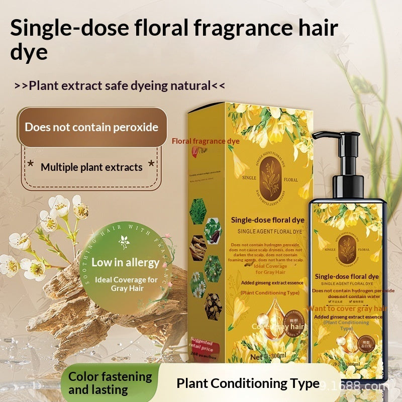 Plant Aromatic Soft Luster Mild Hair Color Cream