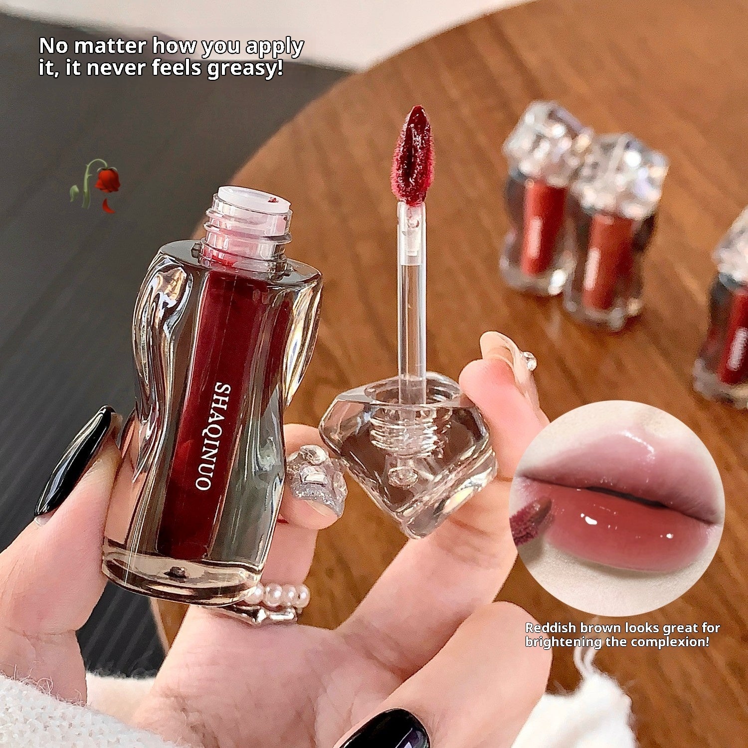 Crystal Clear Glossy Lip Glaze