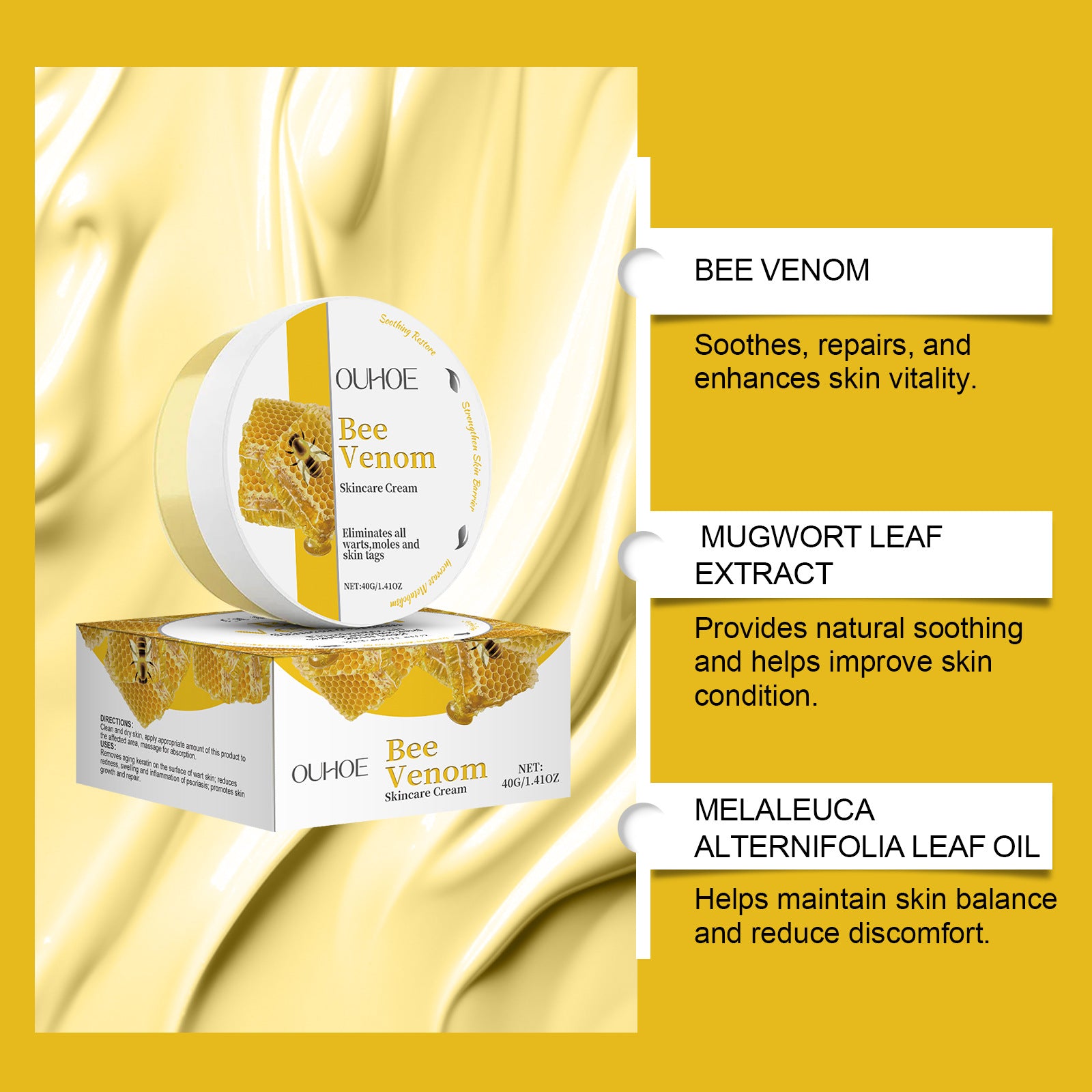 Hydrating Mild Massage Smear Skin Neck Cream