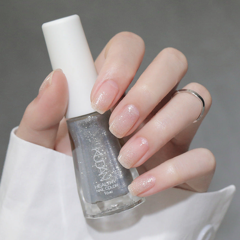 Kudan Water-based Odorless Peel-off No-bake Fast-drying Clear Nail Polish