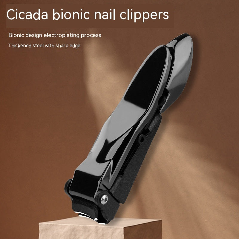 Splash-proof Stainless Steel Nail Clippers Nail Scissors Large Set