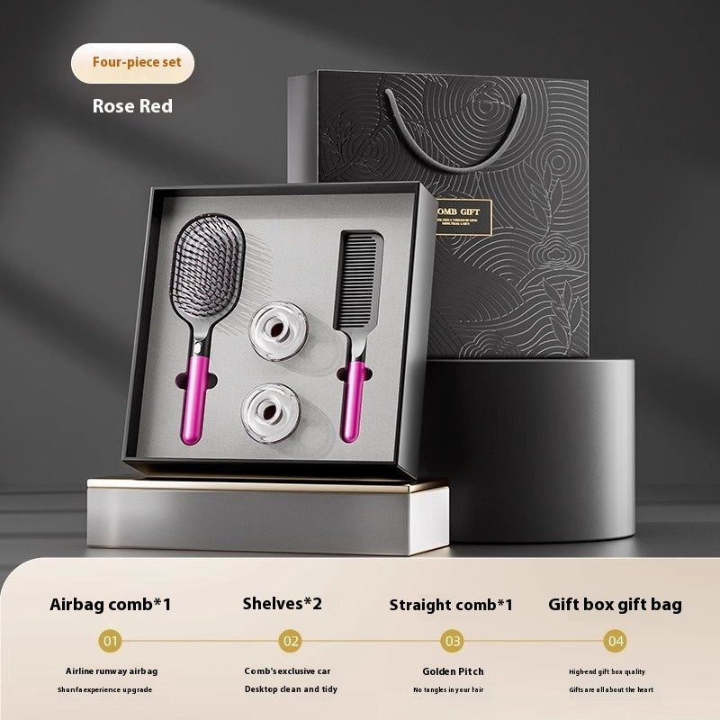 Airbag Comb Gift Set Light Luxury And Simplicity Style Business Suit