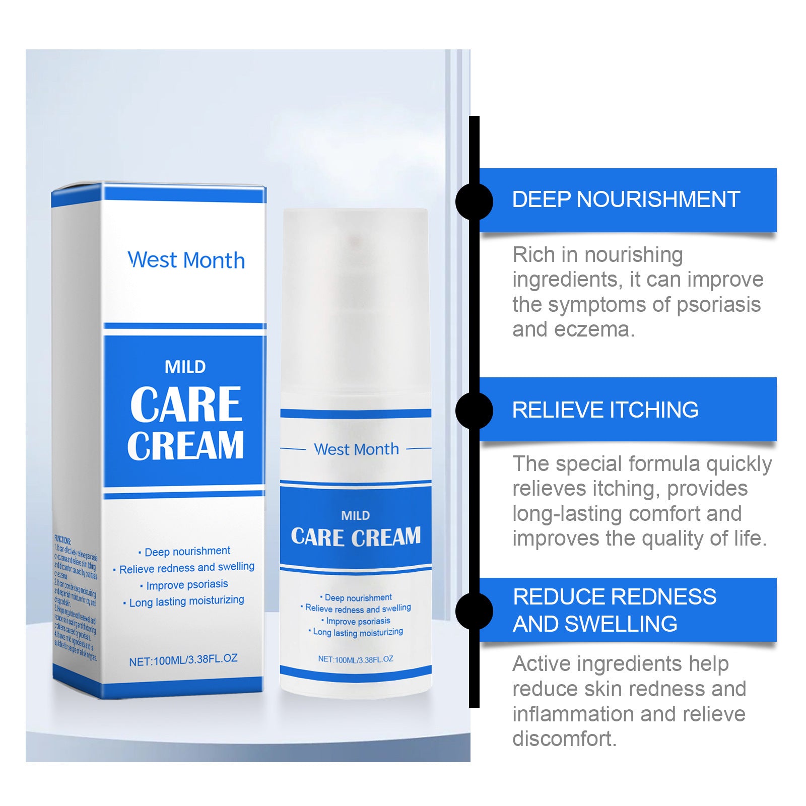 Skin Moisturizing Neck Cream Gentle Nourishing