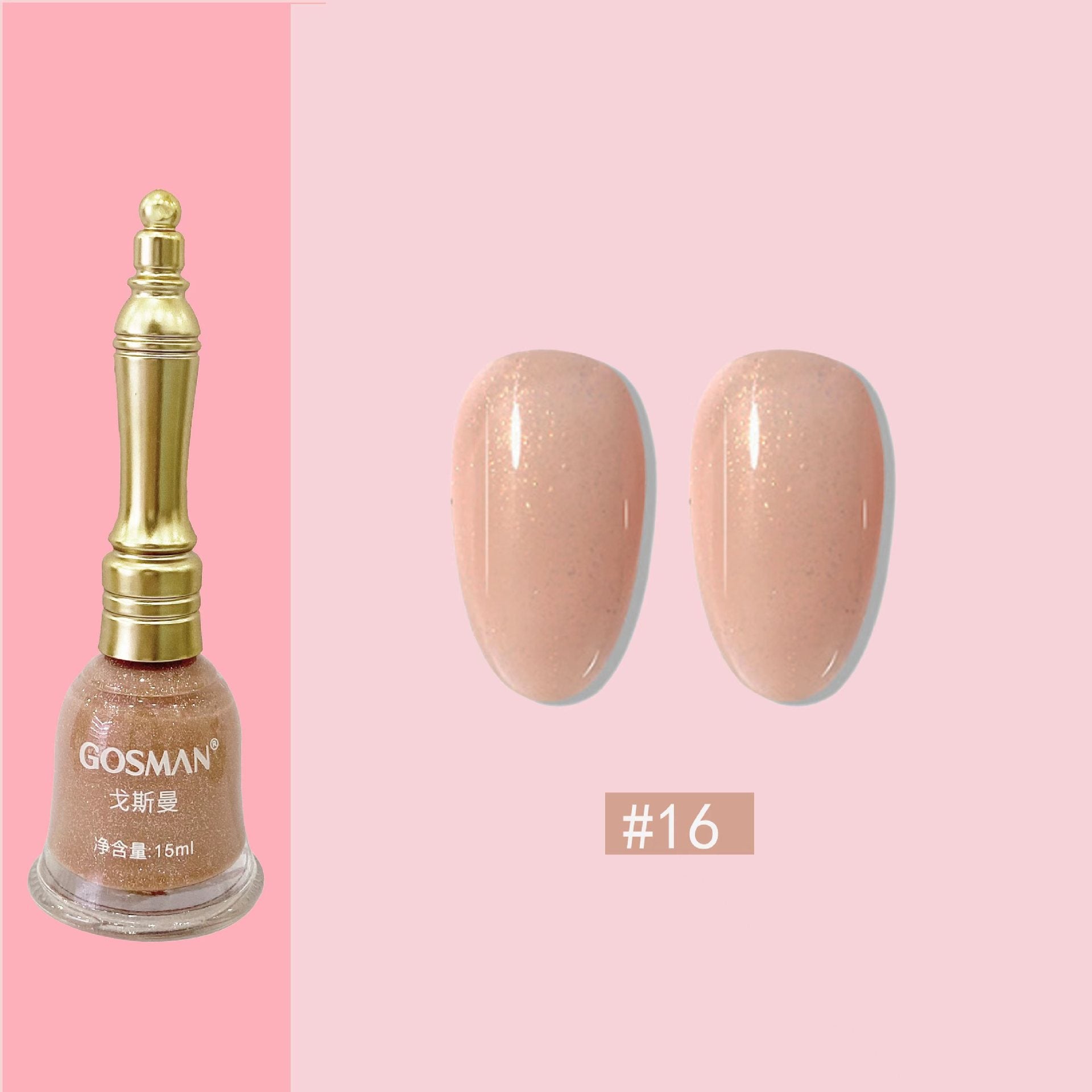 Gosman Women's Little Bell Shape Nail Polish