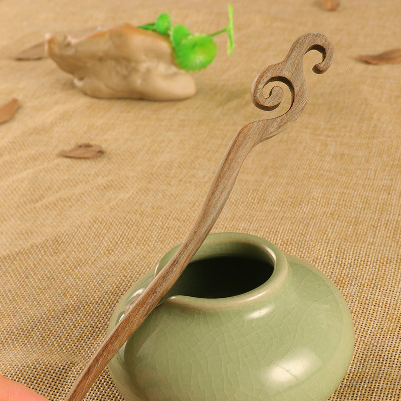 Green Sandalwood Hairpin Hairpin Antiquity Hair Clasp