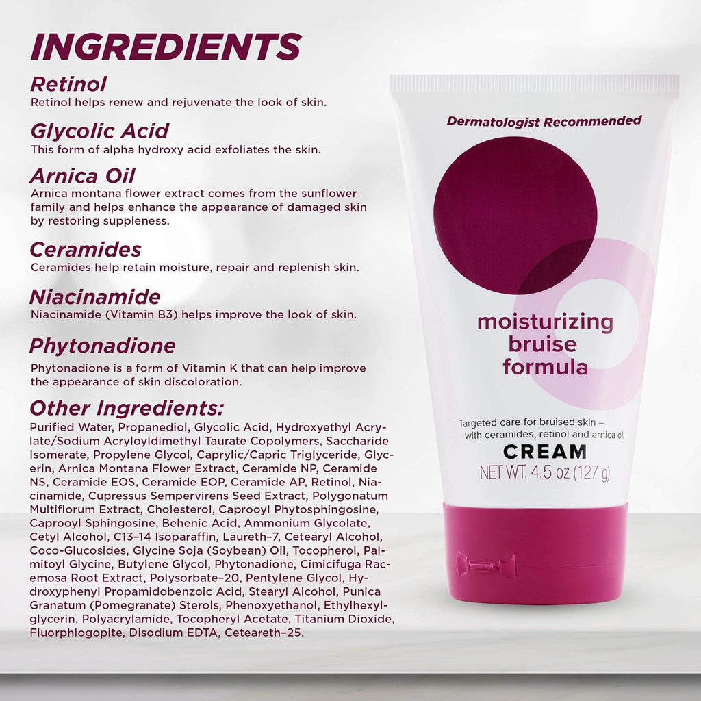 Moisturizing Bruise Cream Skin Injury Care