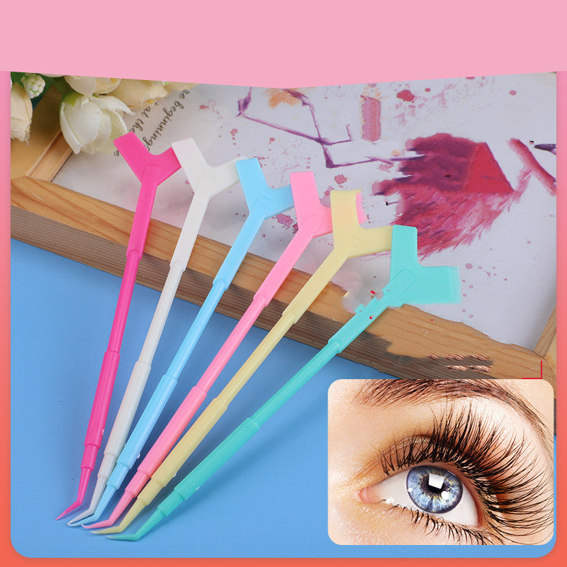 Three-in-one Y-shaped Comb For Grafting False Eyelashes