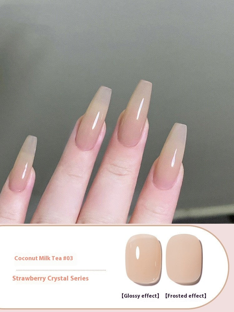 Annies Ice Transparent Nude Color Gel Nail Polish All-match