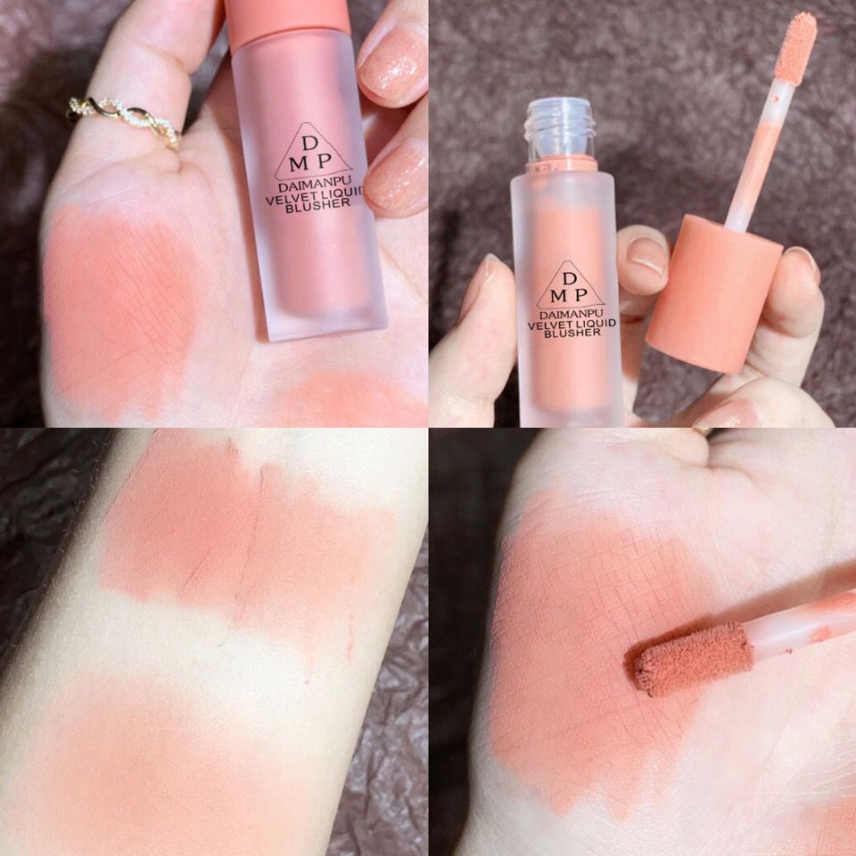 Diamanpu Liquid Blush Natural Brightening Complexion Nude Makeup Rouge Eyeshadow