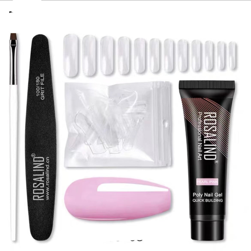 Rosalind Extension Gel Polish Kit For Manicure Poly Nail Gel Set For