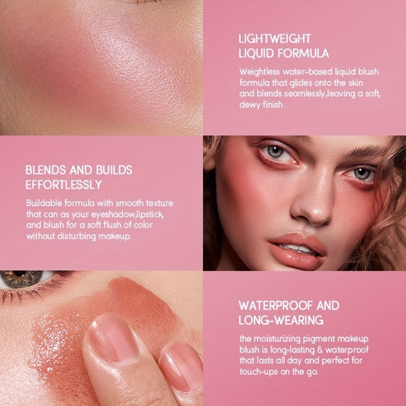 Ushas Liquid Blush Eye Shadow Lip And Cheek Dual-use Repair