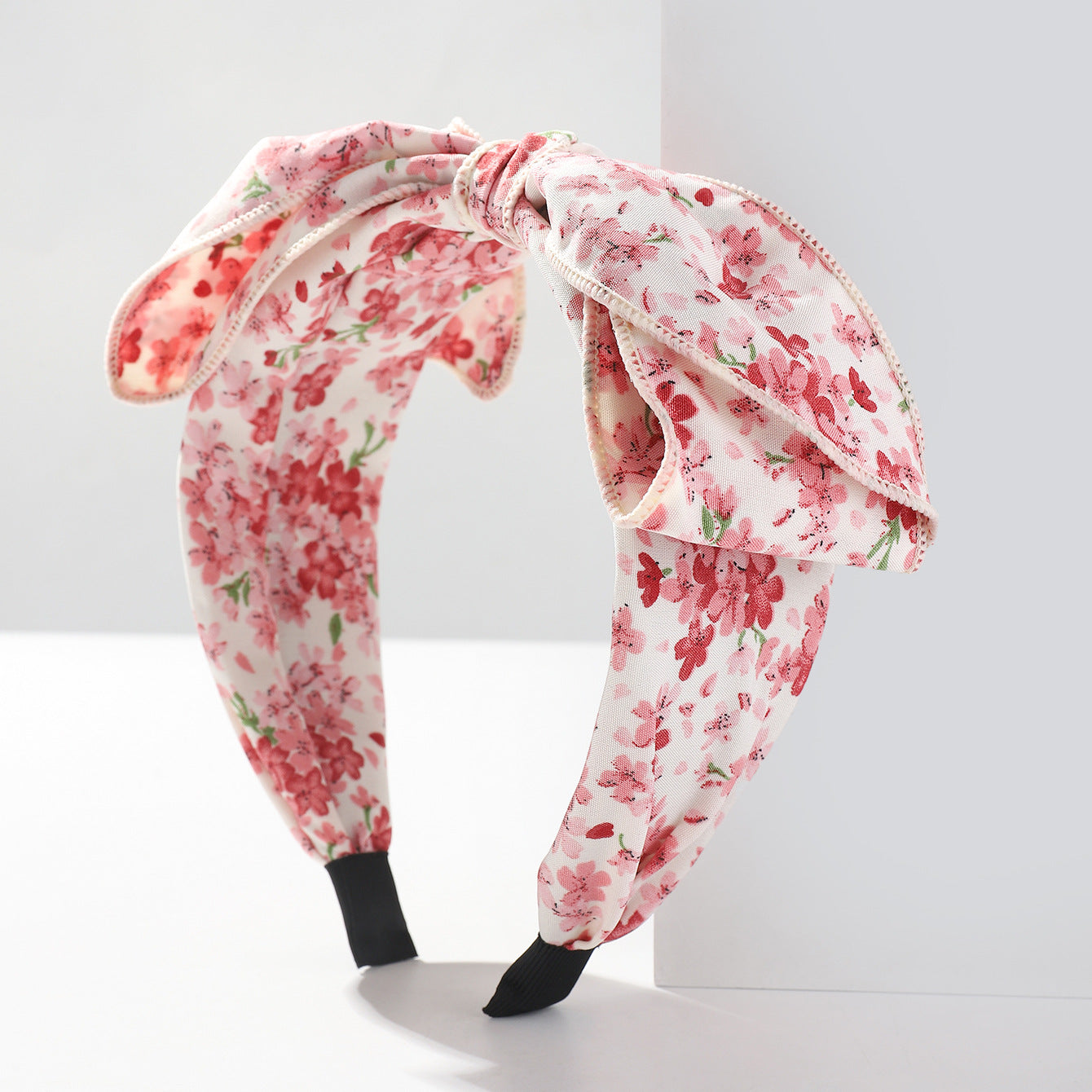 New Floral French Fashion Printed Hair Bow Hair