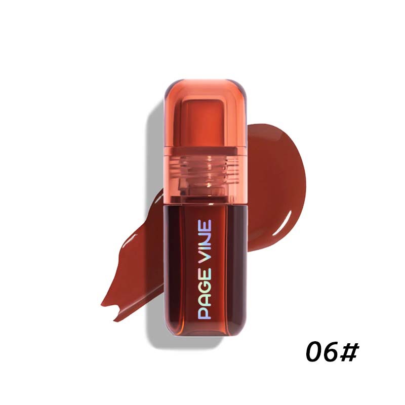 PageWine Liquid Blush Highlight Dual-use Lip Lacquer Color Rendering