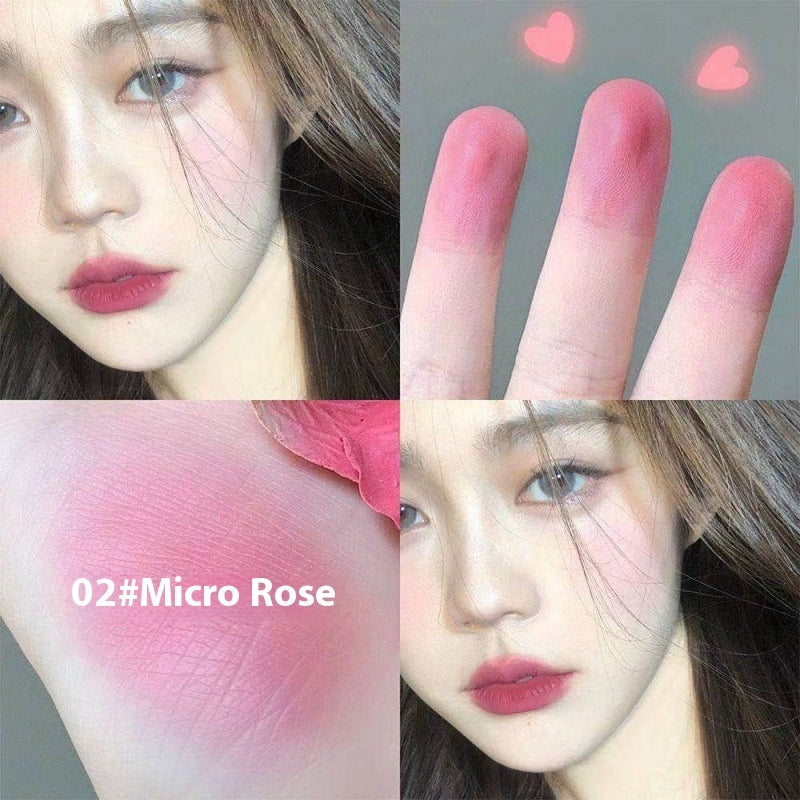 La Mei La Women's Fashion Highlight Blush Makeup Palette Face Repair Pearlescent