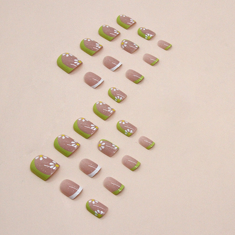 SUNFLOWER Side French Nail Stickers