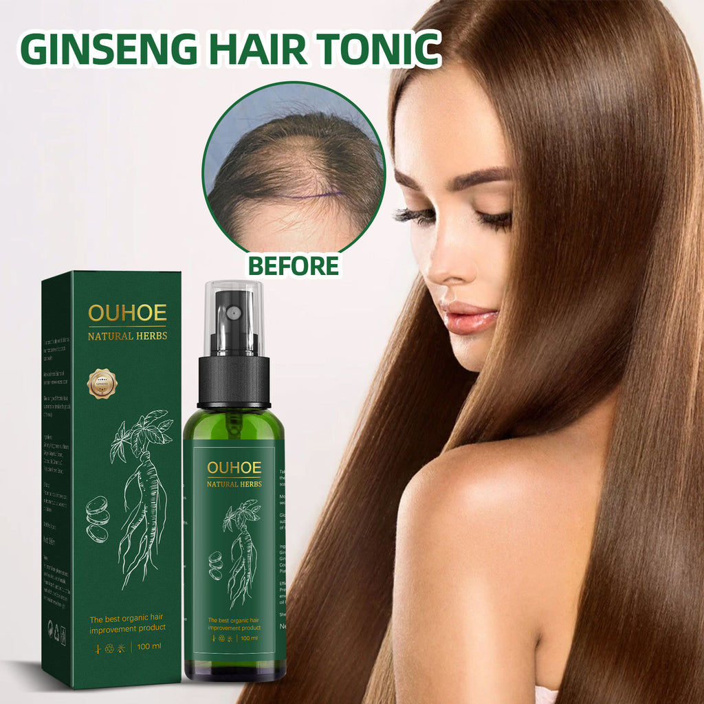 Ouhoe Ginseng Hair Growth Liquid Spray To Prevent Hair Loss