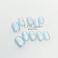 Chenailart Bogeel Ice Blue Personality Handmade Wear Armor