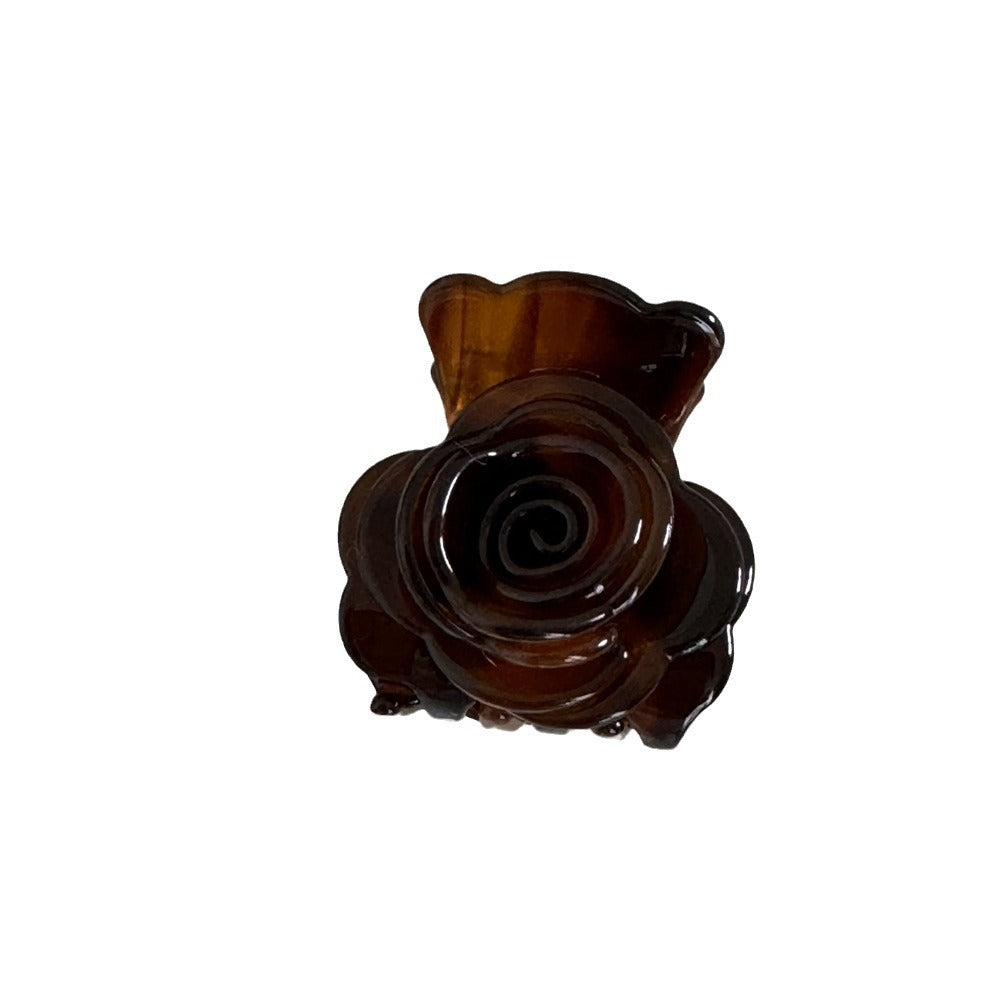 Flower Acetate Hairpin Sweet Petals Simple