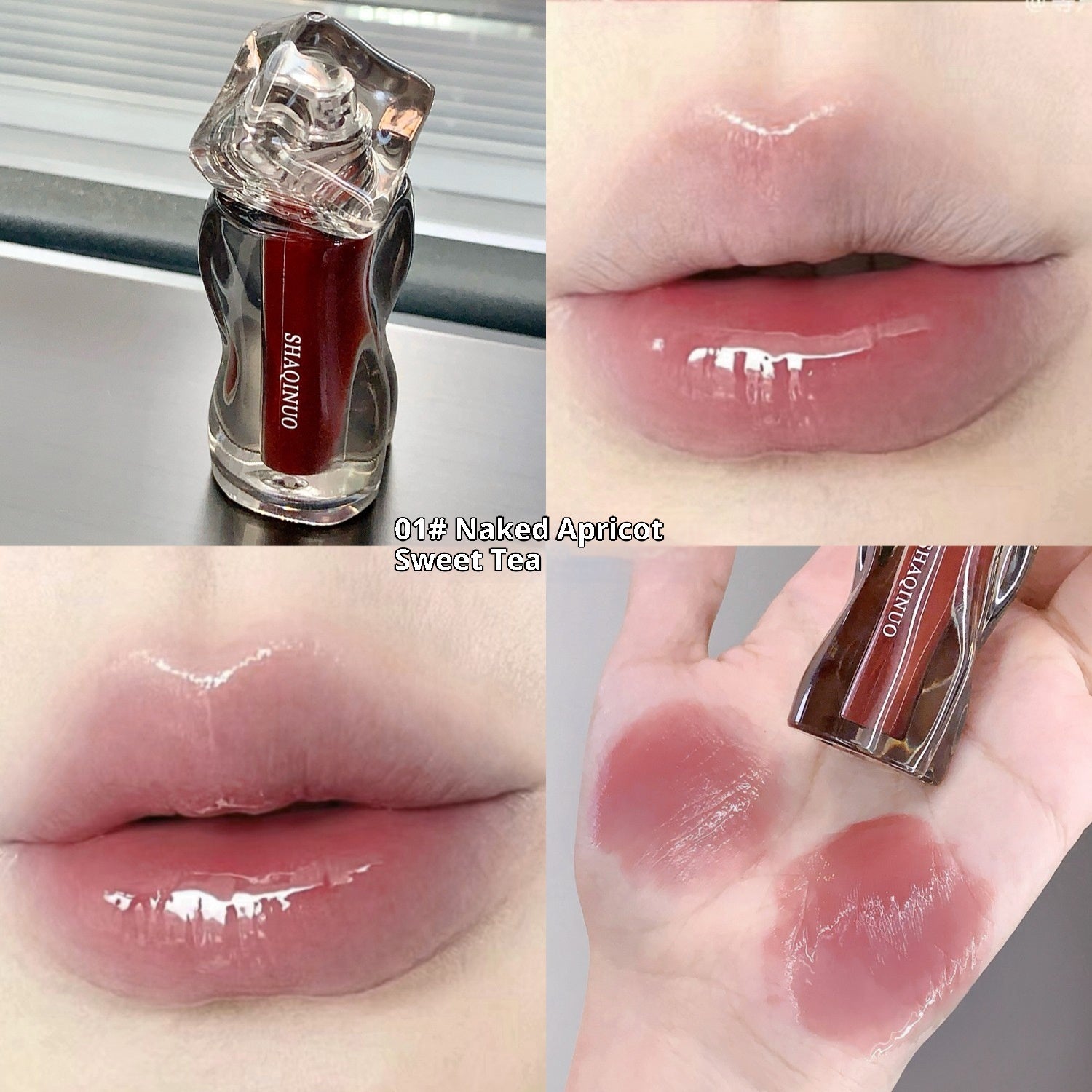 Crystal Clear Glossy Lip Glaze