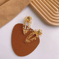 Acrylic Barrettes Scribing Wavy Edge