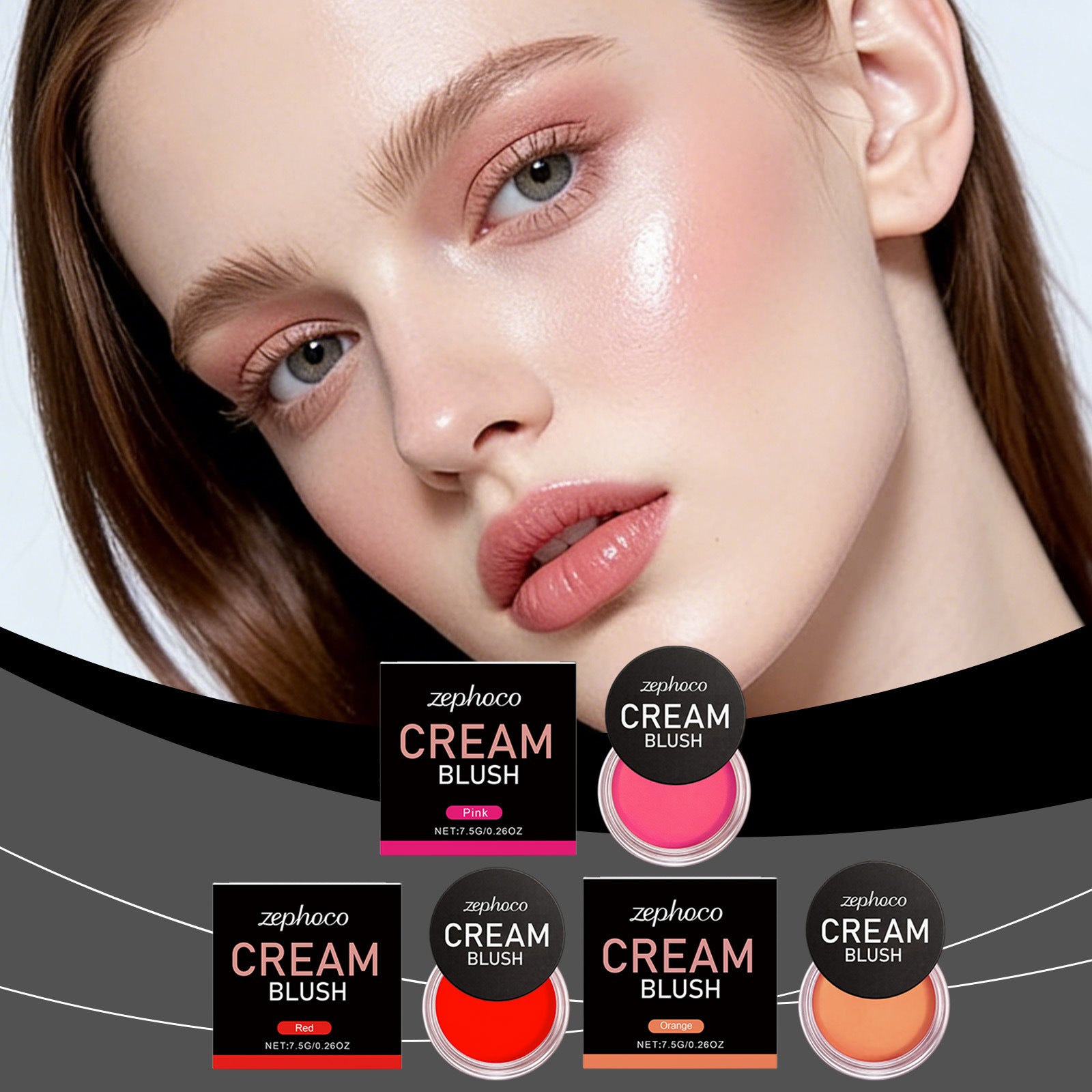 Zephoco Naturally Pigmented Seamlessly Blends For A Soft Atmospheric Blush