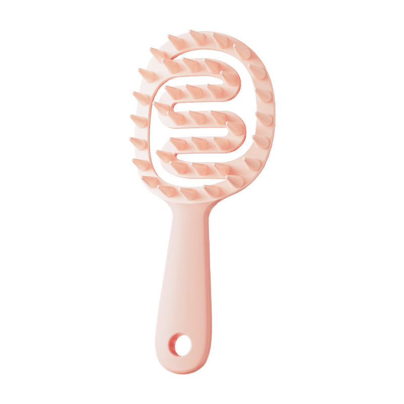 Massage Comb Soft Glue Scalp Meridian Anti-itching Cleaning