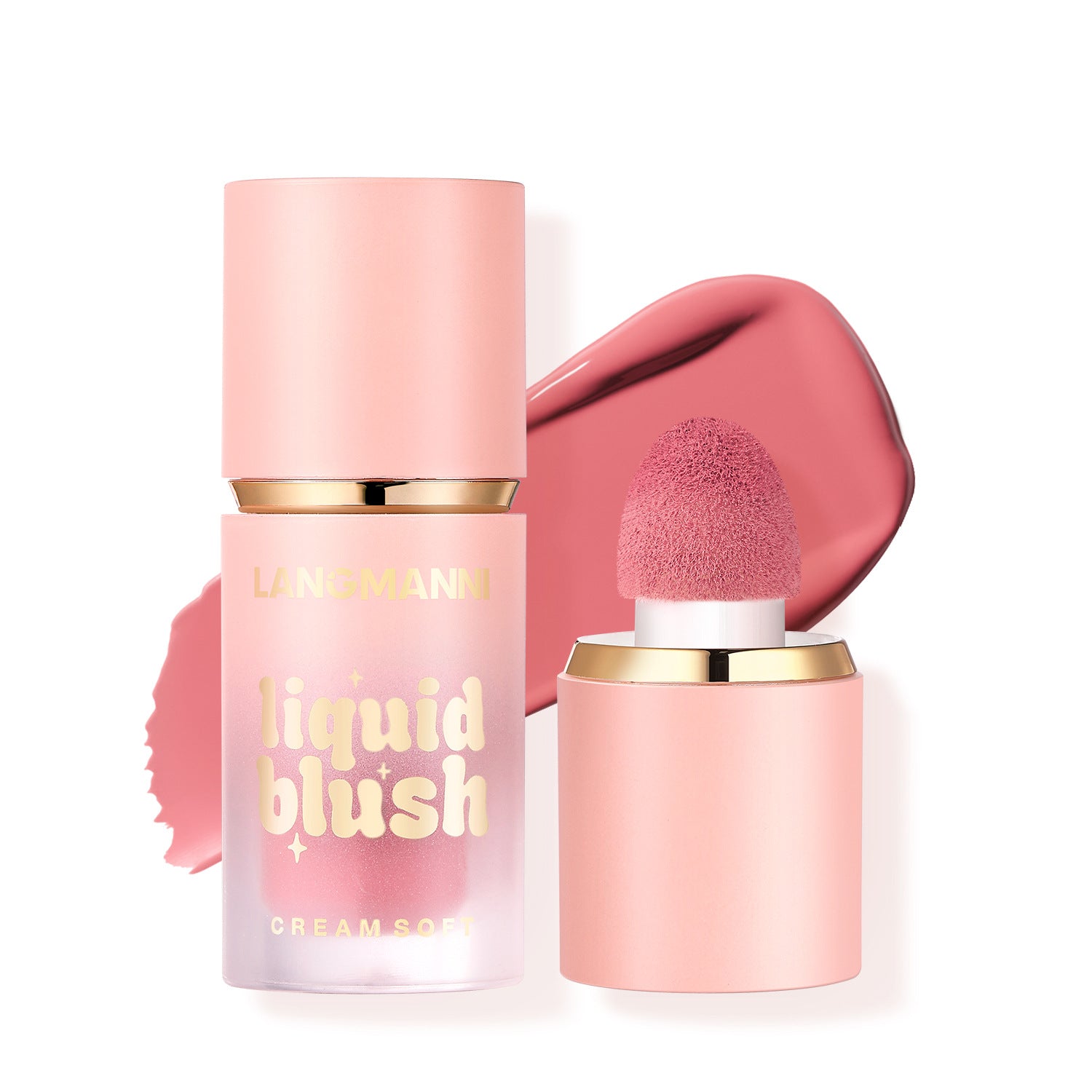 Langmanni Liquid Blush Facial Makeup Repair