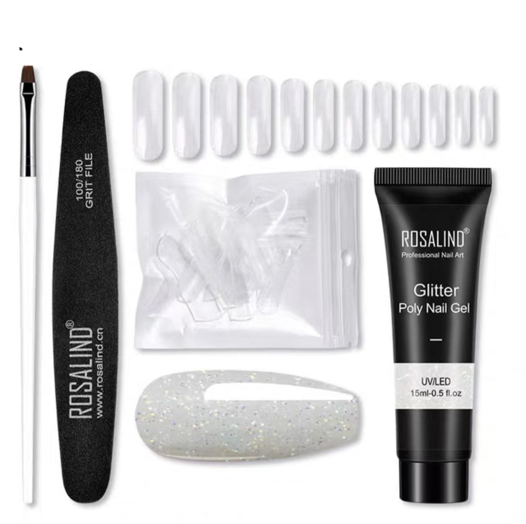 Rosalind Extension Gel Polish Kit For Manicure Poly Nail Gel Set For