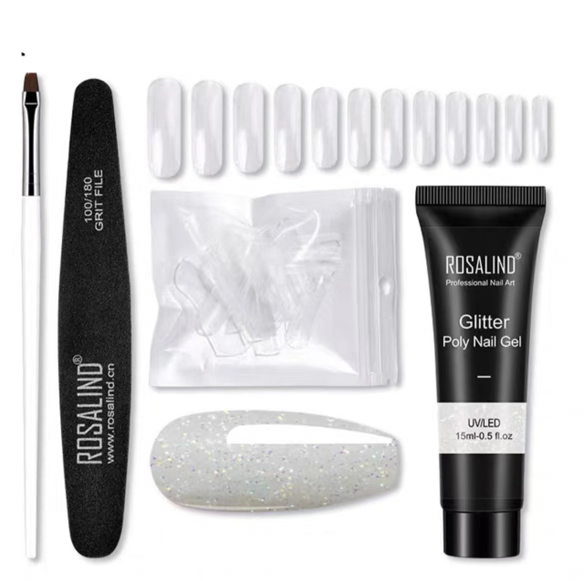 Rosalind Extension Gel Polish Kit For Manicure Poly Nail Gel Set For