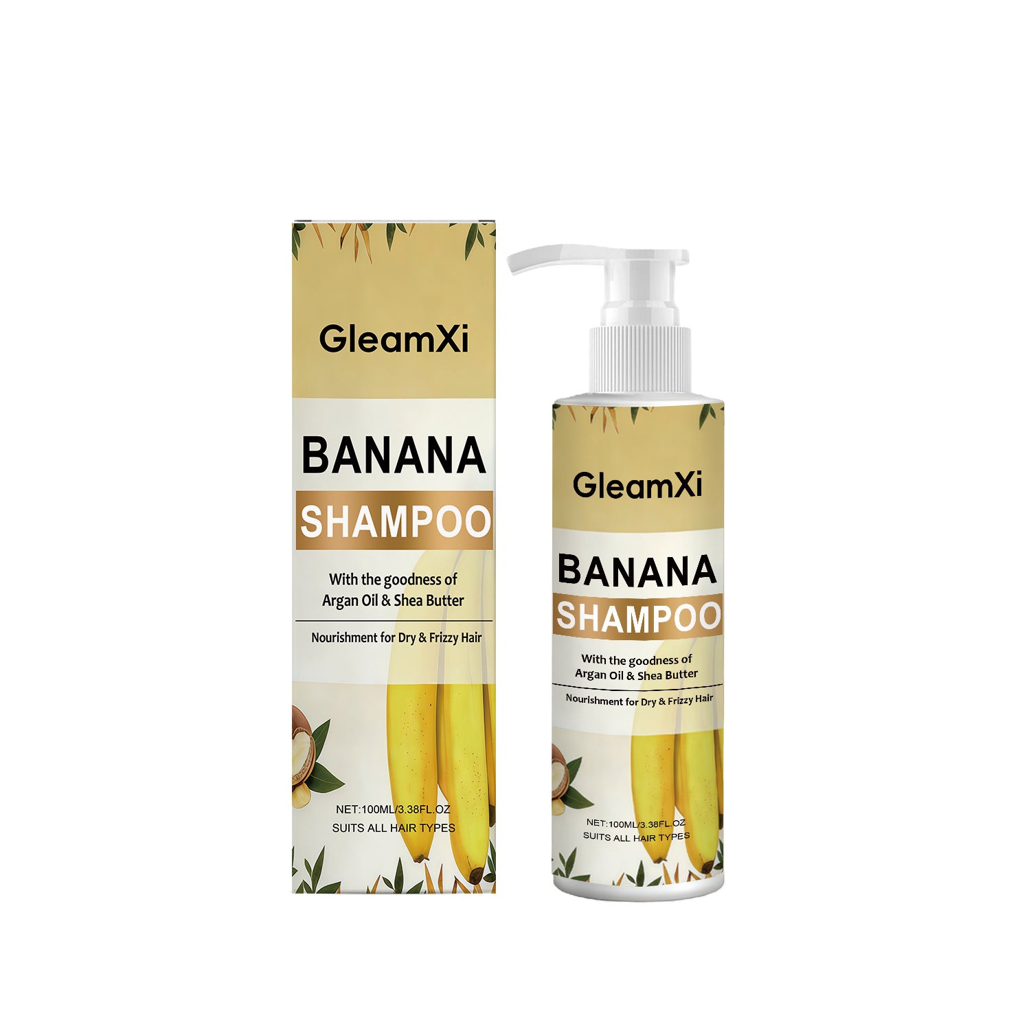 GleamXi Nourishing Banana Shampoo