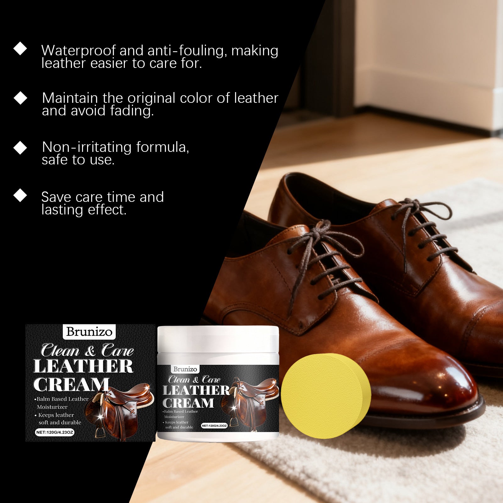 Leather Cleaning And Conditioning Cream