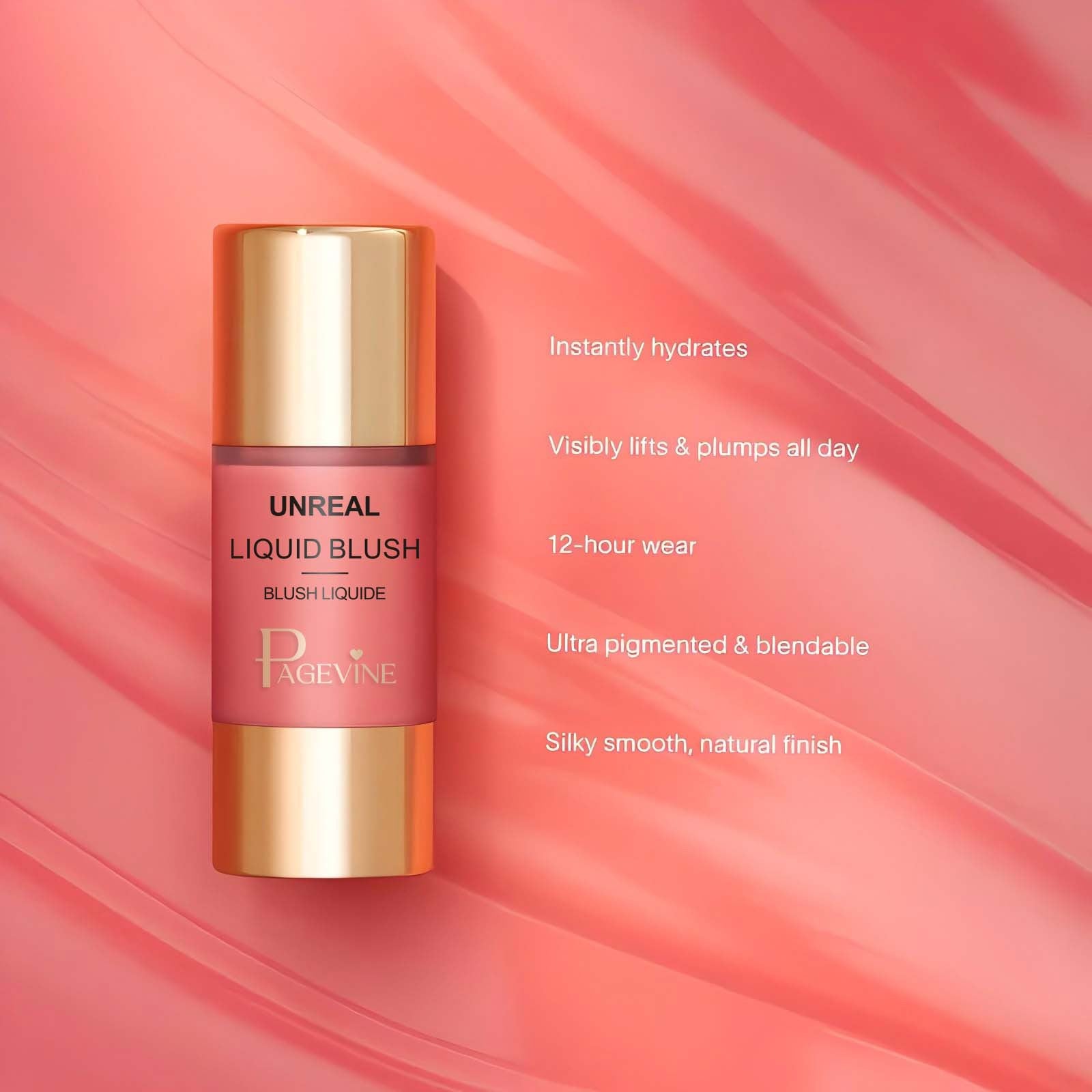 Unreal Liquid Blush Repair Brightening Female Face