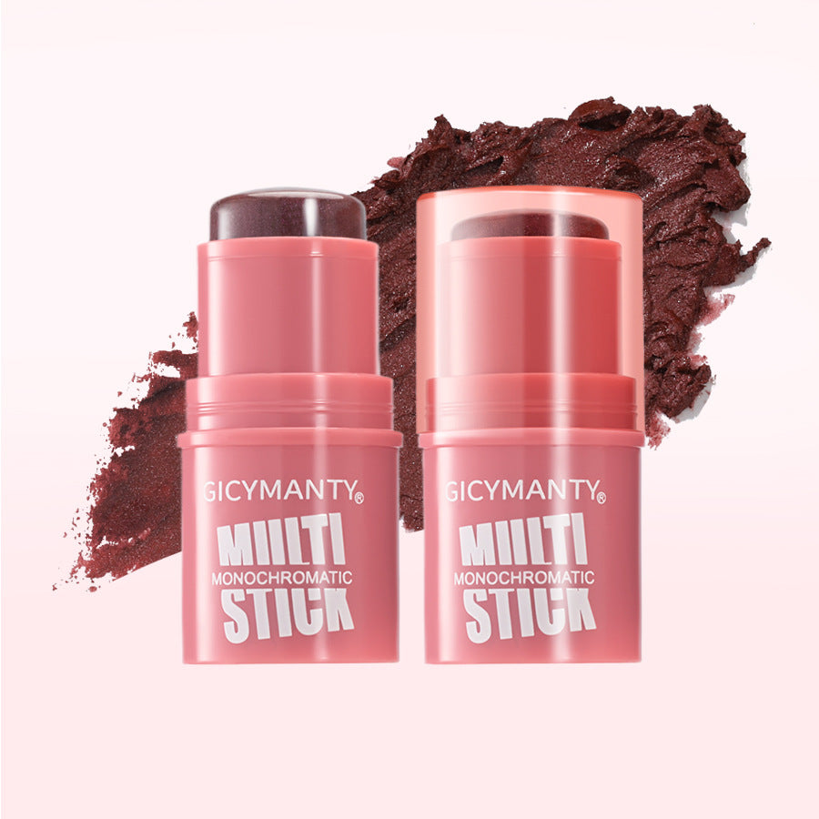 Makeup Blush Stick Facial Brightening Cream Blush Thin And Glittering Color Rendering