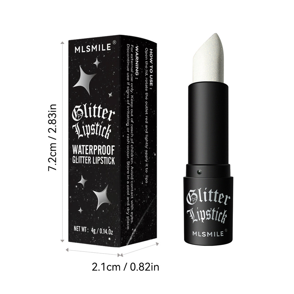 Pearlescent Thin And Glittering Diamond Lipstick Easy To Color Longlasting Lip Gloss Long Lasting Nourishing Moisturizing 7 Color Lipstick