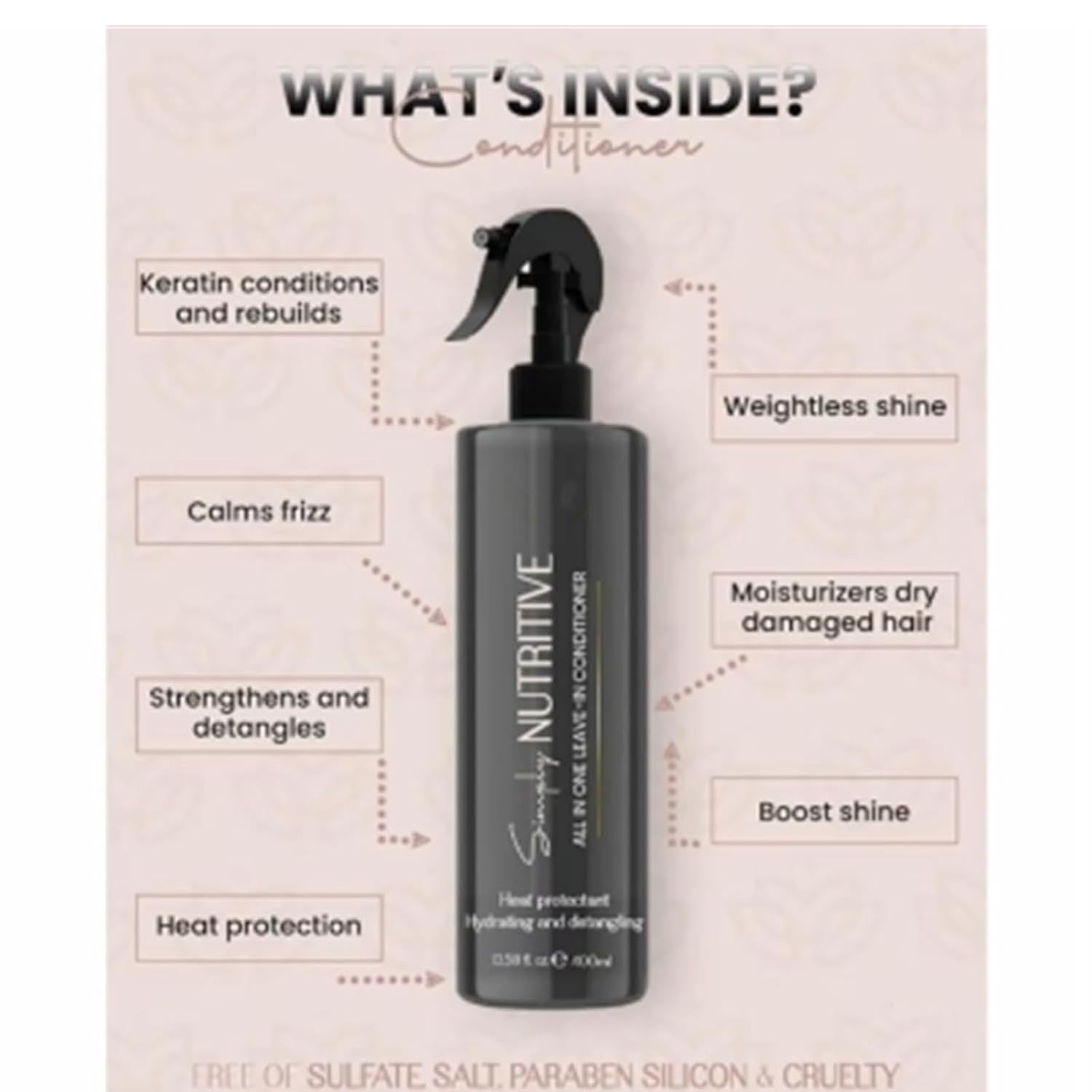 Simply Nutritive Leave-in Hair Conditioner Hair Gloss