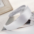 Light Board Satin Sponge Headband Multi-color Wide Edge