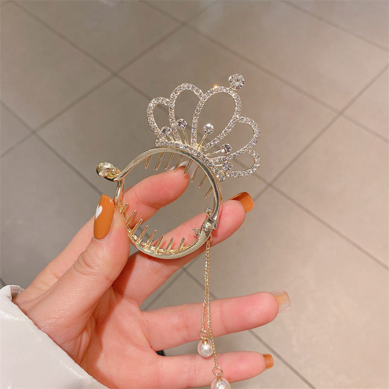 Deeply Curly Hair And High-grade Headwear Grip