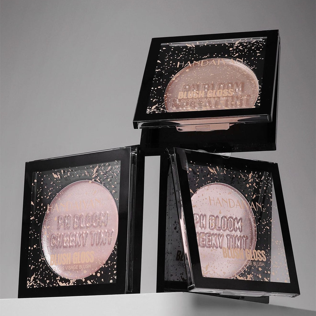 Handaiyan Blush Cream Lip Cheek Plate Multi-purpose Pearlescent Monochrome