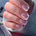 Nail Patch White Edge French Wear